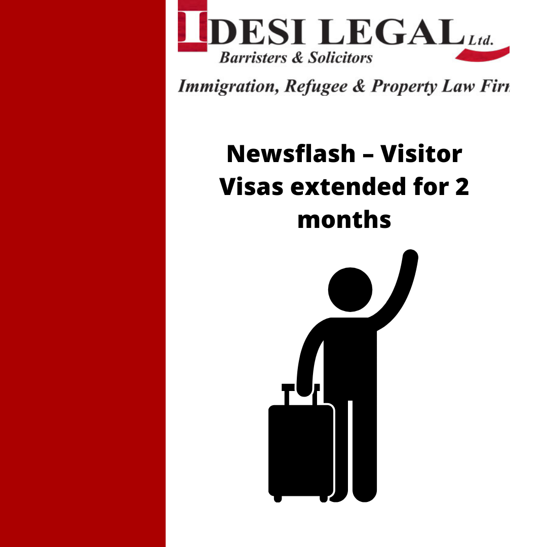 Visitor Visas Extended